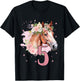 5th Birthday Horse Girl 5 Years Five Finally 5 Birthday T-Shirt - T-Shirt | Black