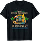 I'm Not Off for The Summer I'm in Recovery Teacher Funny T-Shirt - T-Shirt | Black
