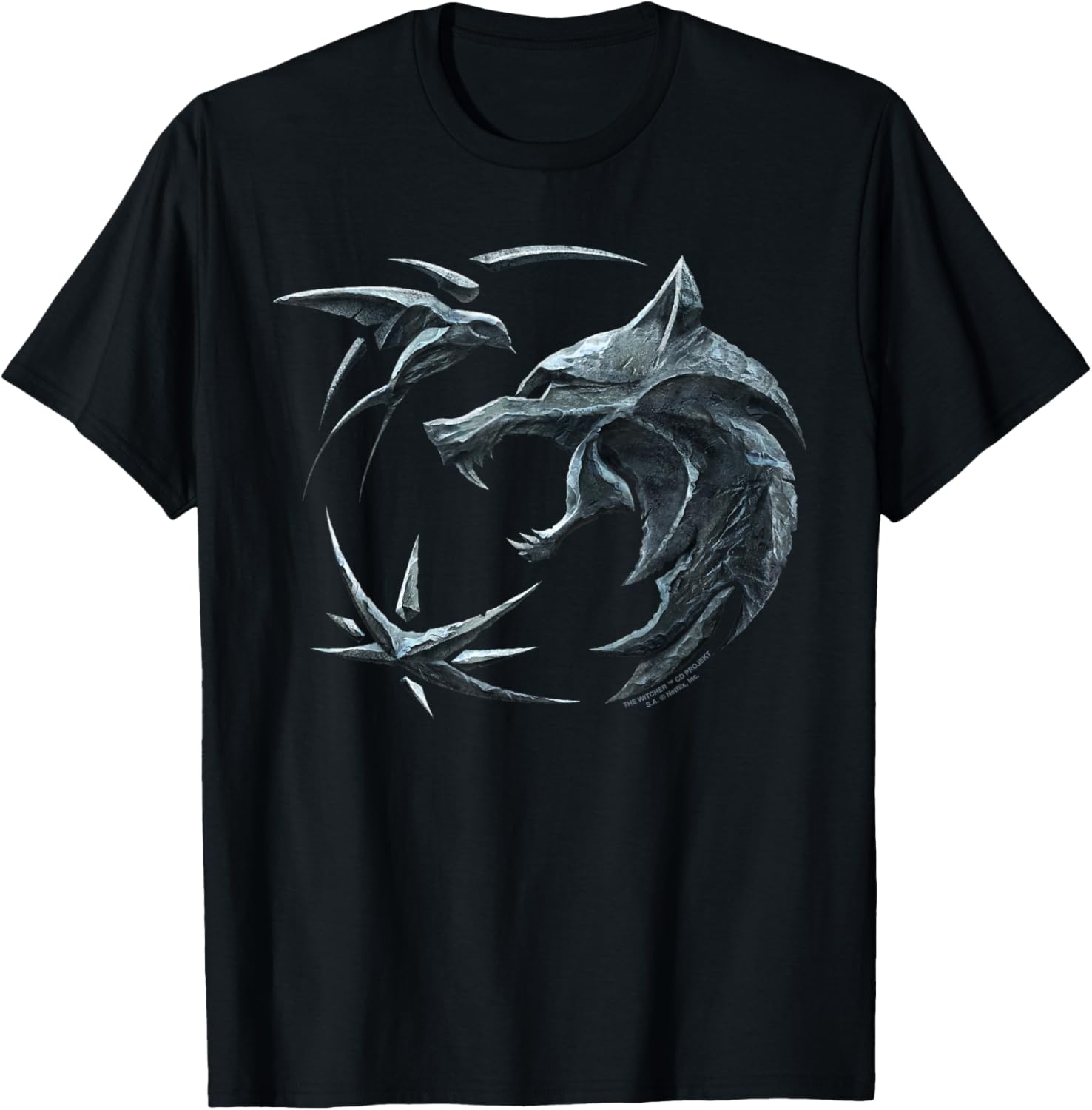 The Witcher Destiny Crest T-Shirt - T-Shirt | Black