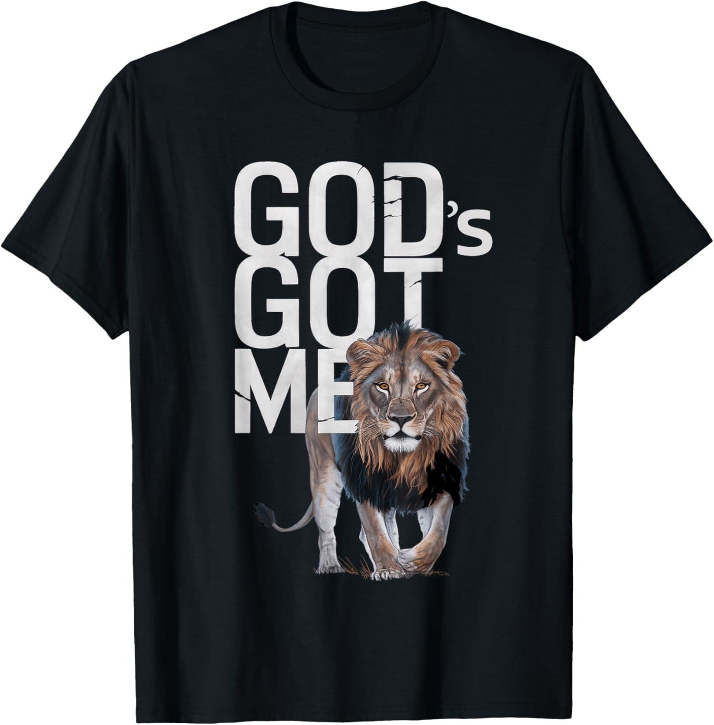 God's Got Me T-Shirt - T-Shirt | Black