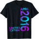 Limited Edition April 2016 Junge Mädchen 10. Geburtstag T-Shirt - T-Shirt | Black
