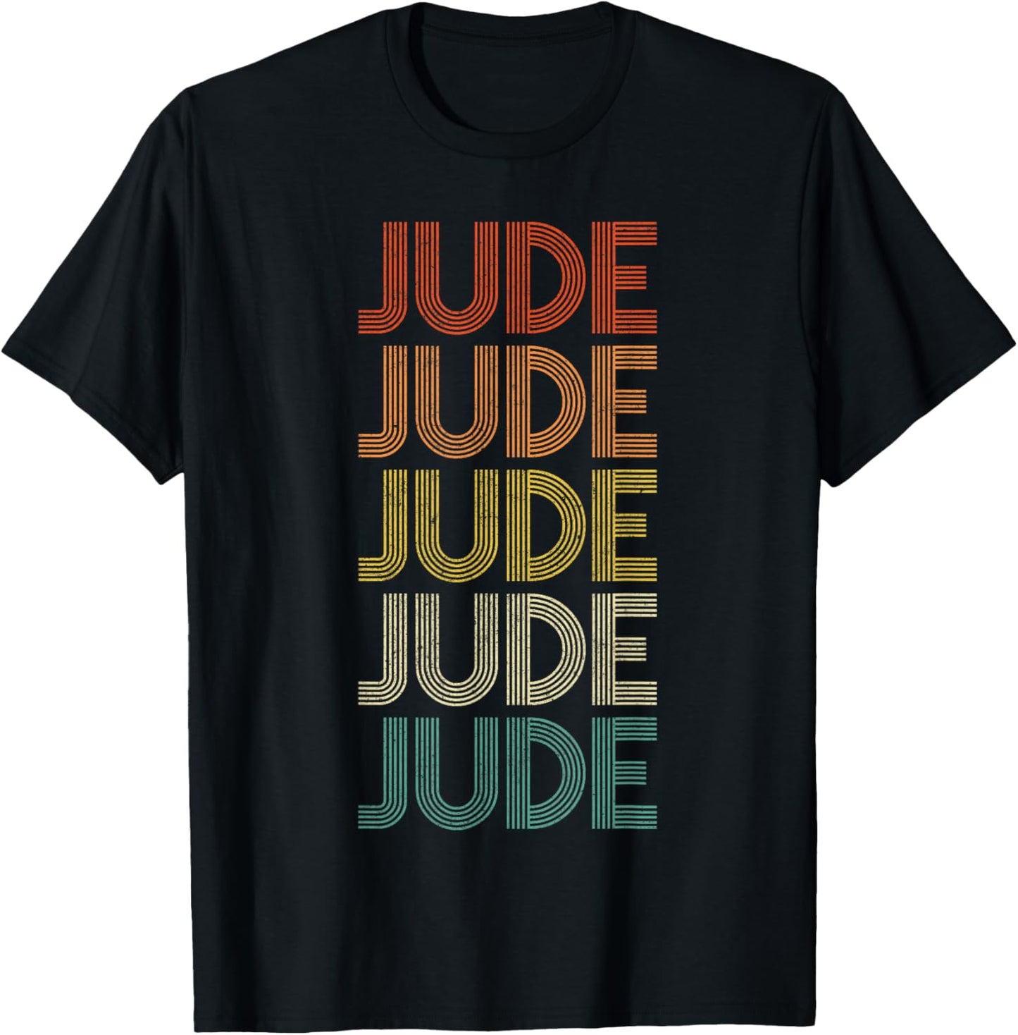 Jude Retro Vintage T-Shirt - T-Shirt | Black