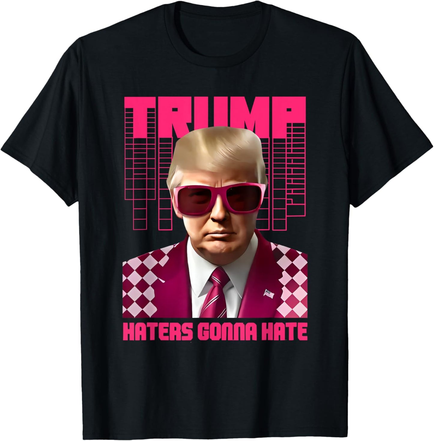 Trump Haters Gonna Hate Funny Political T-Shirt - T-Shirt | Black