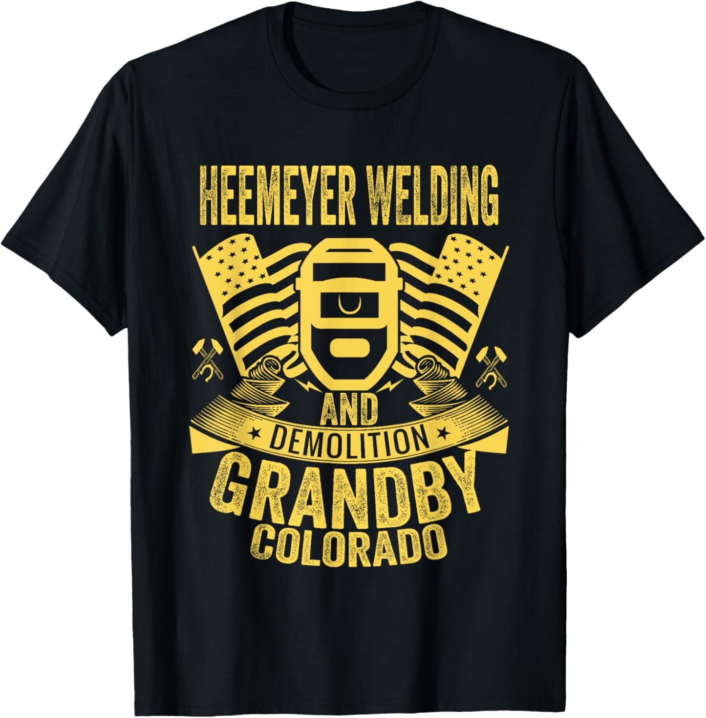 Heemeyer Welding and Demolition Grandby Colorado heemeyer T-Shirt - T-Shirt | Black