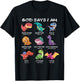 God Says I Am Dinosaur Funny Dino Kids Boys Bible Verse T-Shirt - T-Shirt | Black