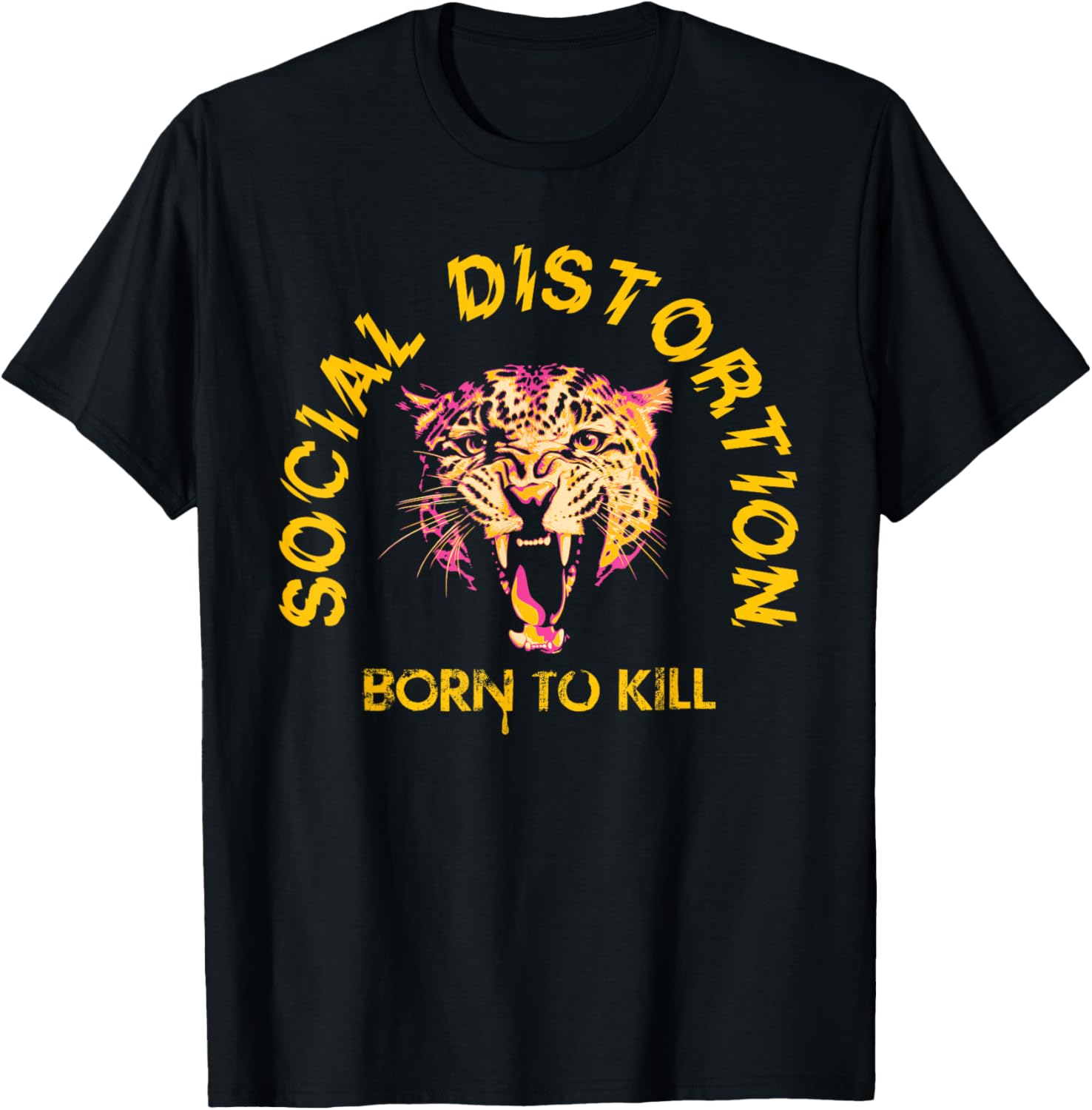Offizielle Social Distortion Born to Kill T-Shirt - T-Shirt | Black