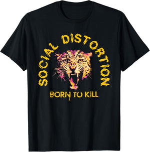 Offizielle Social Distortion Born to Kill T-Shirt - T-Shirt | Black