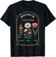 Foxglove Daisy Tulip Vintage Flower Arrangement T-Shirt - T-Shirt | Black