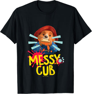 Paddington Bear Messy Club Marmalade Sandwich Kids T-Shirt - T-Shirt | Black