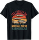 Vintage Retro Need All These Harmonicas Funny Instrument T-Shirt - T-Shirt | Black