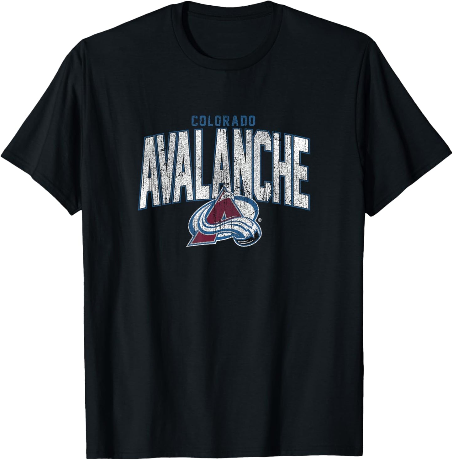 Colorado Avalanche Classic Logo Shirt | Fan Officiel AVS de la LNH T-Shirt - T-Shirt | Black