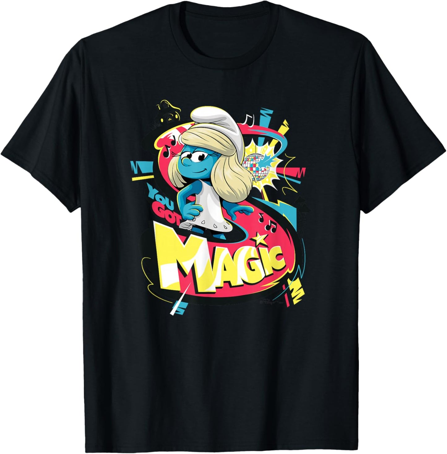 The Smurfs Movie Smurfette You Got Magic T-Shirt - T-Shirt | Black