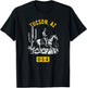 Tucson AZ USA Cowboy Horse Distressed Style Design T-Shirt - T-Shirt | Black