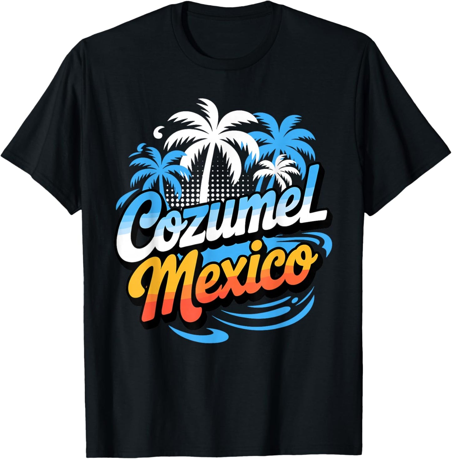 Best Cozumel Design Women Cozumel Mexico Lovers T-Shirt - T-Shirt | Black
