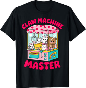 Cute Claw Machine Master Prize Grabber T-Shirt - T-Shirt | Black