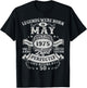 Legends Since May 1975 Vintage Retro 50th Birthday Men Women T-Shirt - T-Shirt | Black