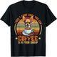Retro Chihuahua Coffee T-Shirt - T-Shirt | Black