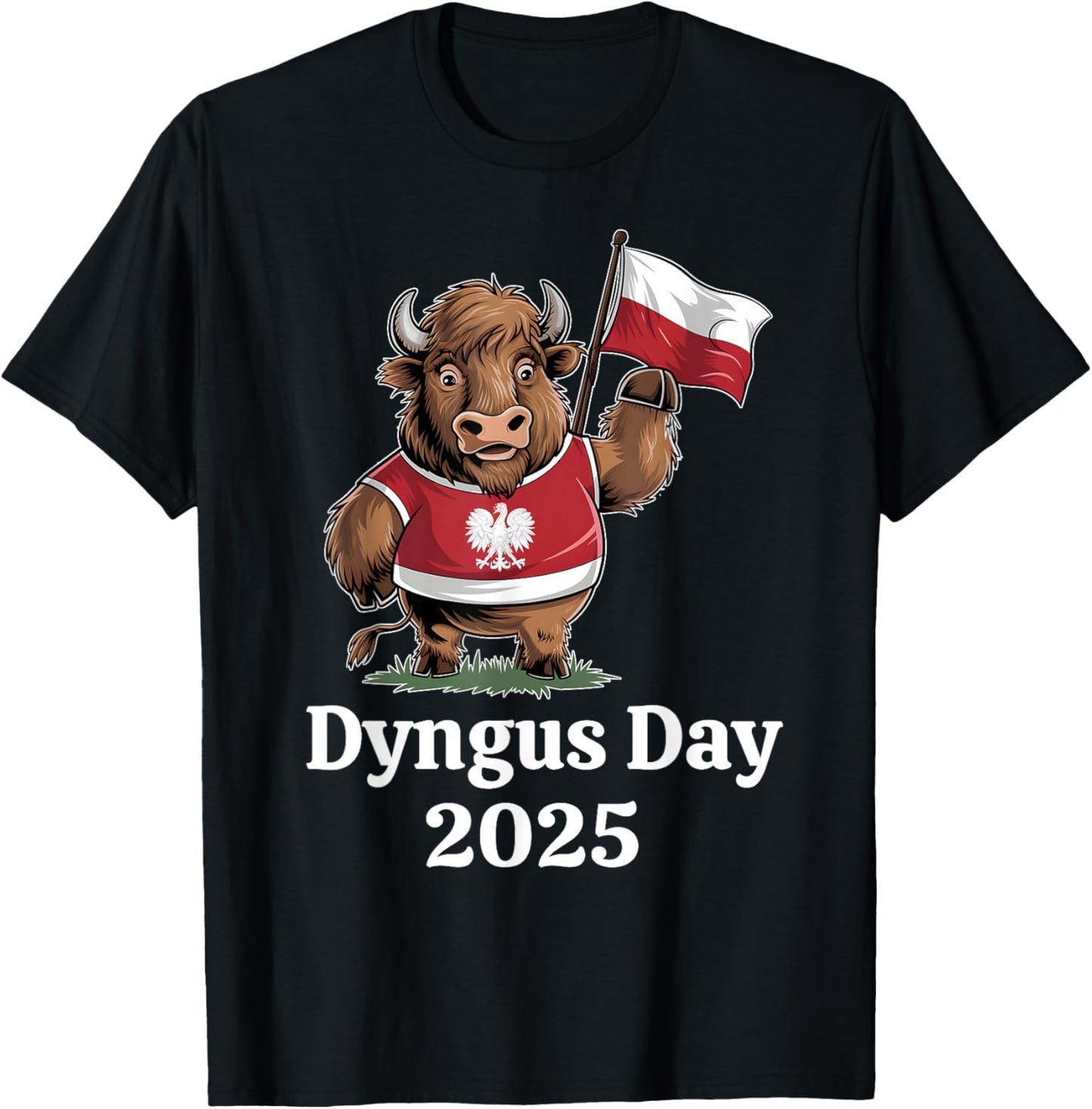 Dyngus Day 2025 in Buffalo New York Polish American T-Shirt - T-Shirt | Black