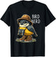 Bird Nerd Funny Bird Watching Birding Bird Lover Birdwatcher T-Shirt - T-Shirt | Black