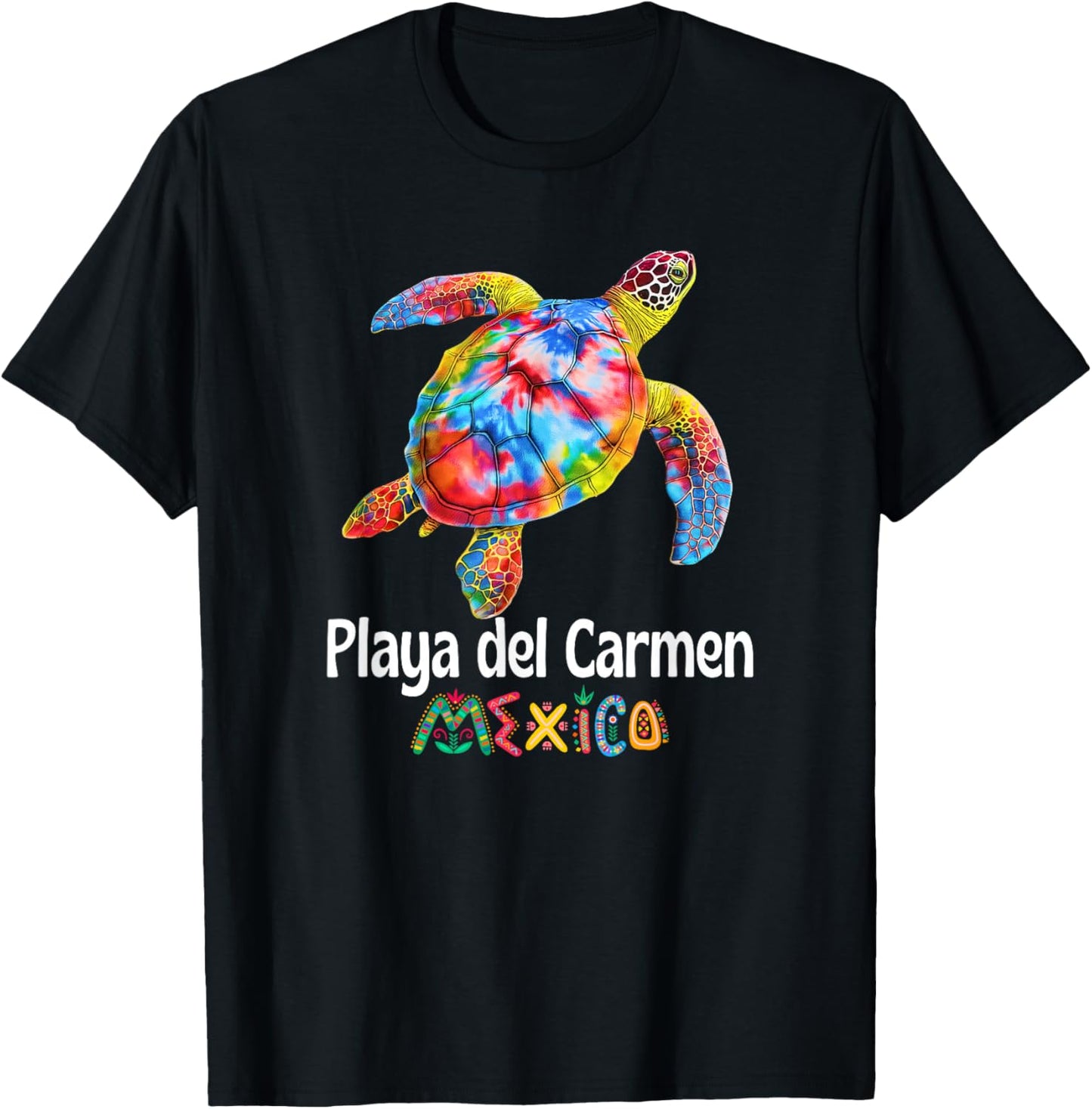Playa Del Carmen Mexico Playa Souvenir T-Shirt - T-Shirt | Black