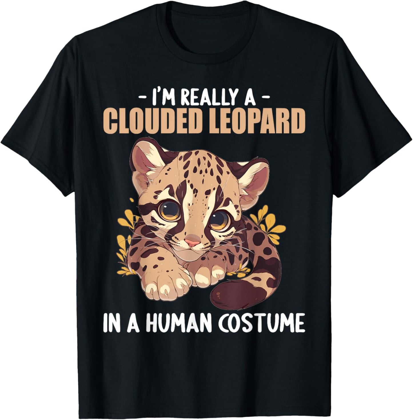 Clouded Leopards Clouded Leopard T-Shirt - T-Shirt | Black