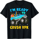 I'm Ready to Crush VPK First Day of VPK Back to School VPK T-Shirt - T-Shirt | Black