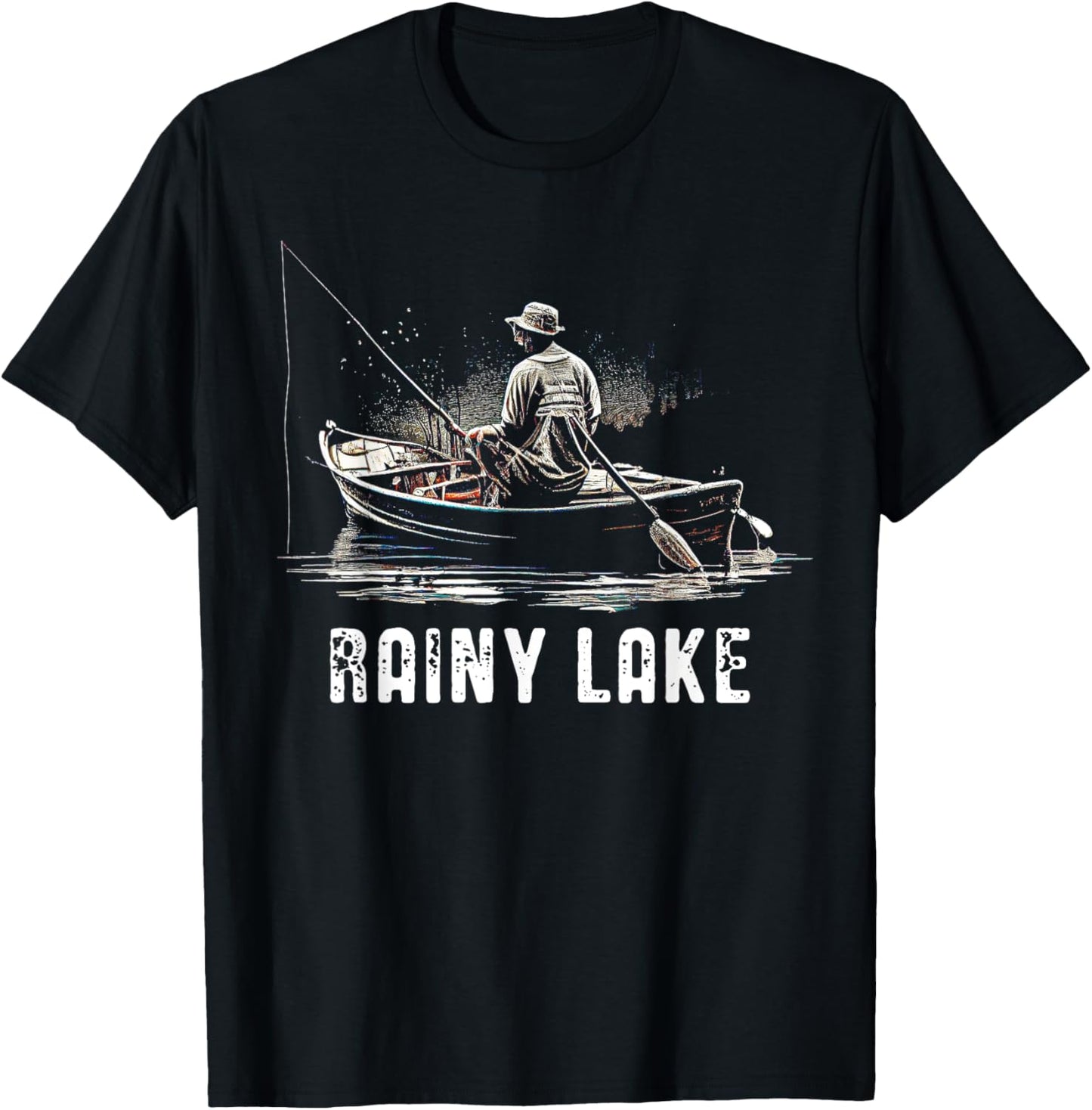 Rainy Lake T-Shirt - T-Shirt | Black