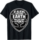 If Aliens Can Find Earth You Can Find A Pencil Man Teacher T-Shirt - T-Shirt | Black