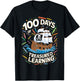 100 Days of School Boys Teacher 100th Day Pirate Outfit T-Shirt - T-Shirt | Black
