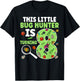 8th Bug Birthday Party Eight Year Old Bugs Birthday T-Shirt - T-Shirt | Black