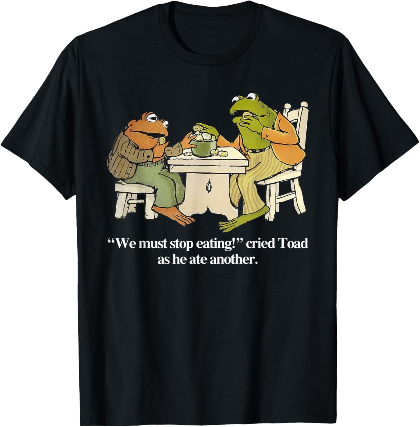 We Must Stop Eating Toad As He Ate Another Frog Men T-Shirt - T-Shirt | Black