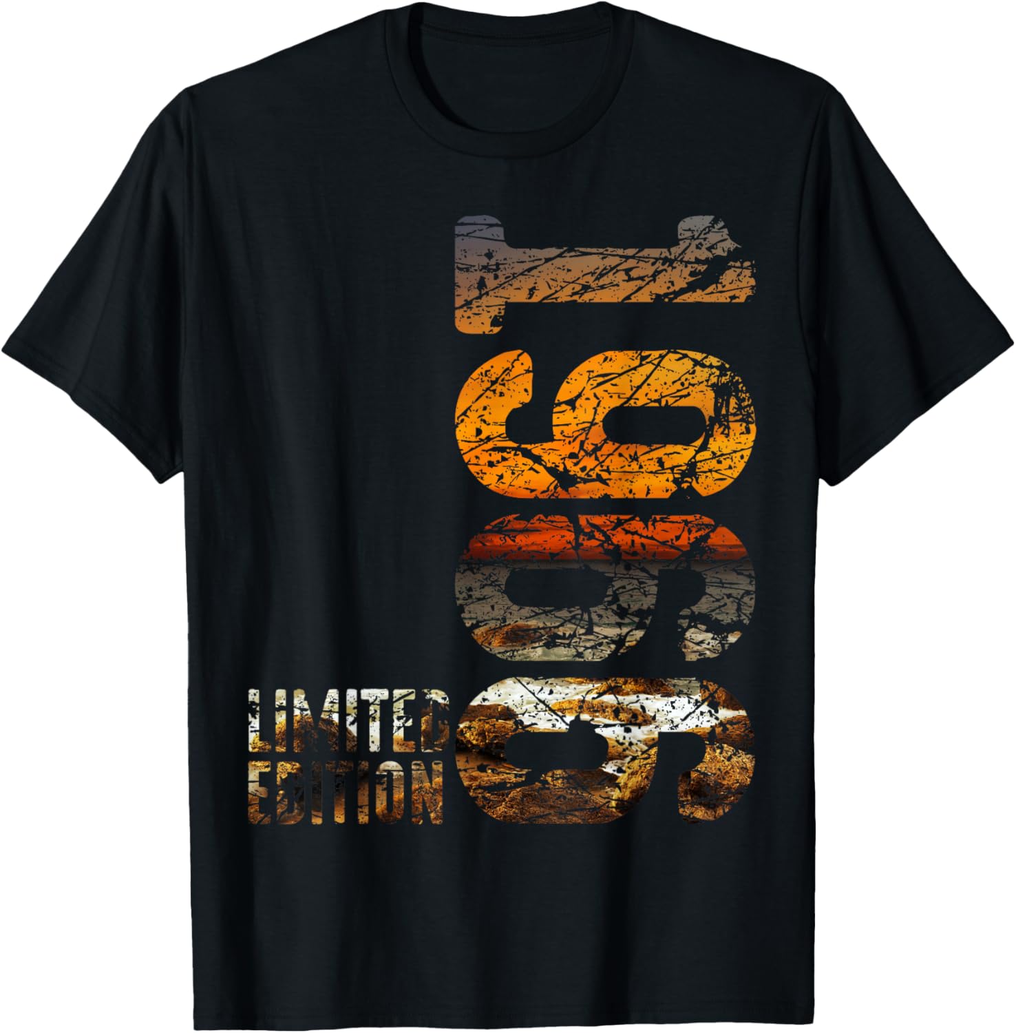 60ème Anniversaire Homme Femme 60 Ans 1966 déco Cadeau drôle T-Shirt - T-Shirt | Black