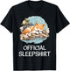 Official Sleep Shirt Shiba Inu Nightshirt Pajama Sleepshirt T-Shirt - T-Shirt | Black