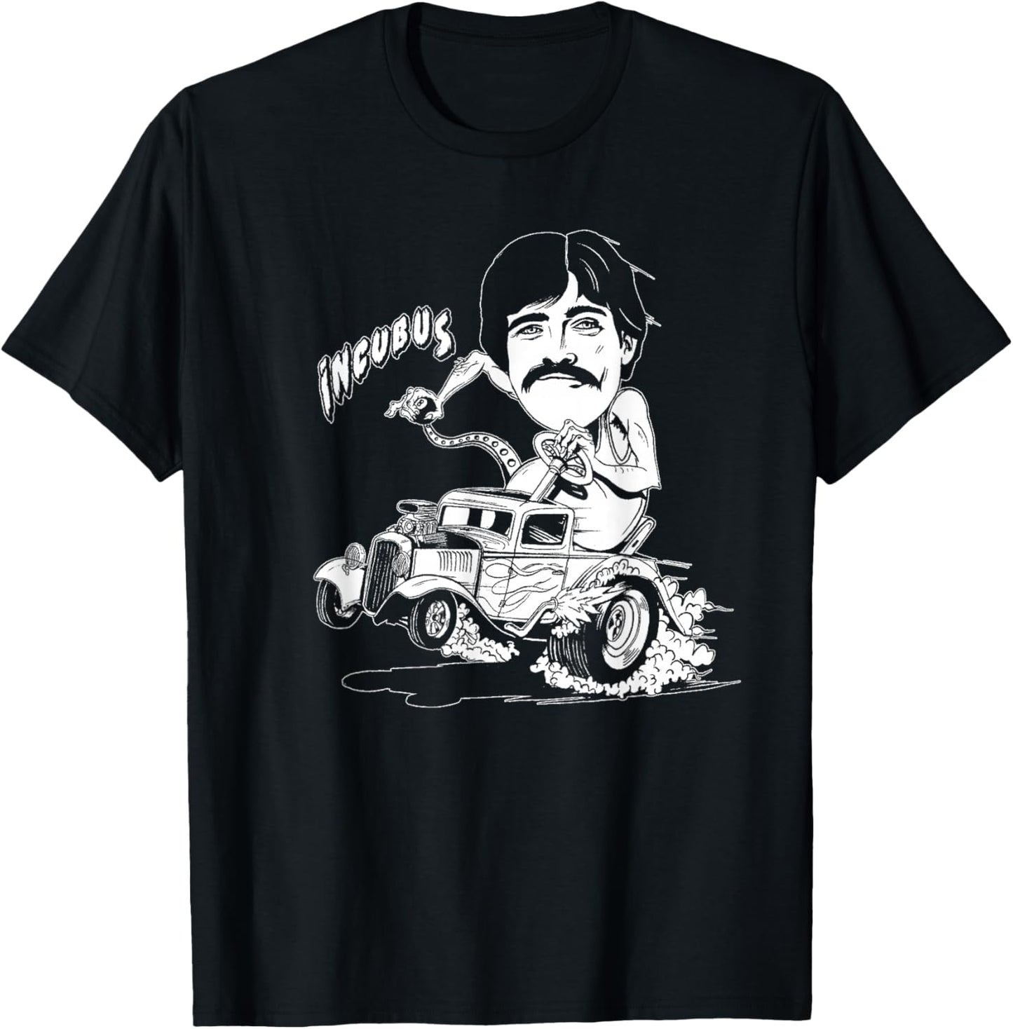 Incubus Black Drive Chuck - -Adults, Small T-Shirt - T-Shirt | Black