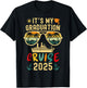 It's My Graduation Cruise 2025 Summer Cruise Seniors Trip T-Shirt - T-Shirt | Black