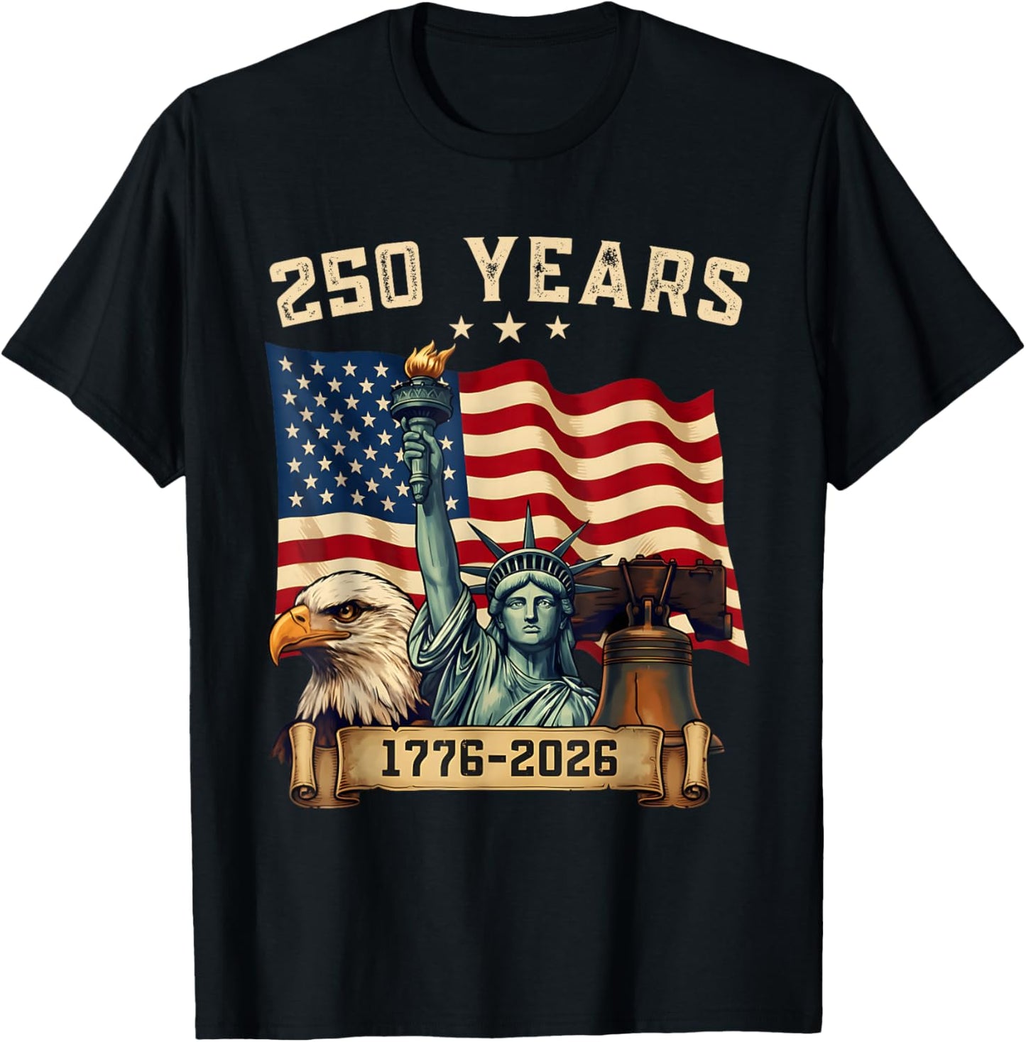 4th July T-Shirt - T-Shirt | Black