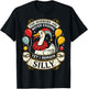 Goose The Horrors Are Never Ending Yet I Remain Silly T-Shirt - T-Shirt | Black