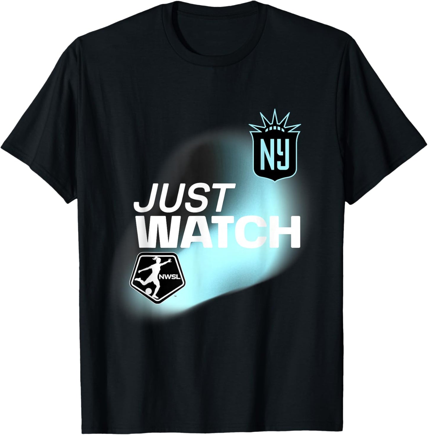 Officially Licensed NWSL NJ/NY Gotham FC T-Shirt - T-Shirt | Black