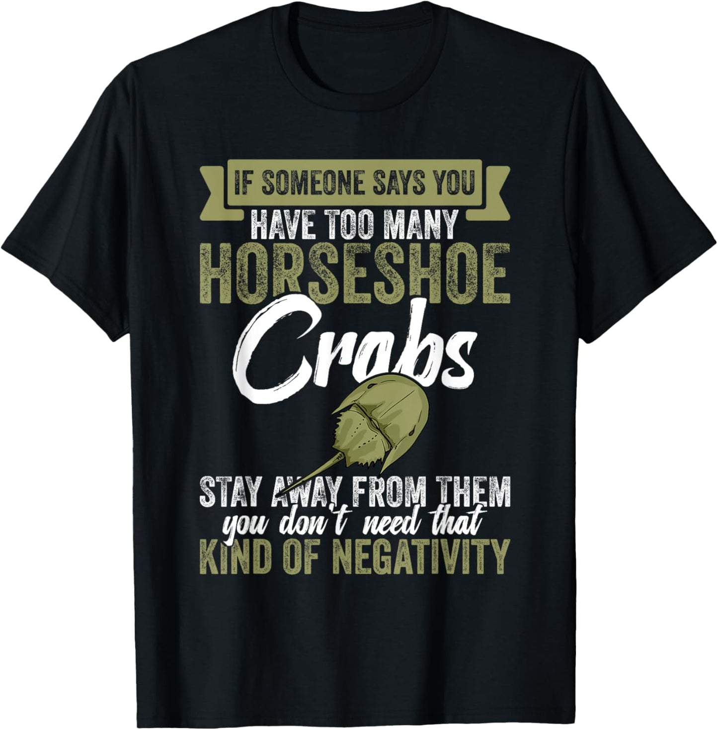 Horseshoe Crab Mom Fossil Lover Encycloart Chelicerata T-Shirt - T-Shirt | Black