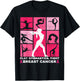 Gymnastics Lovers Breast Cancer Awareness For Gymnast Girls T-Shirt - T-Shirt | Black