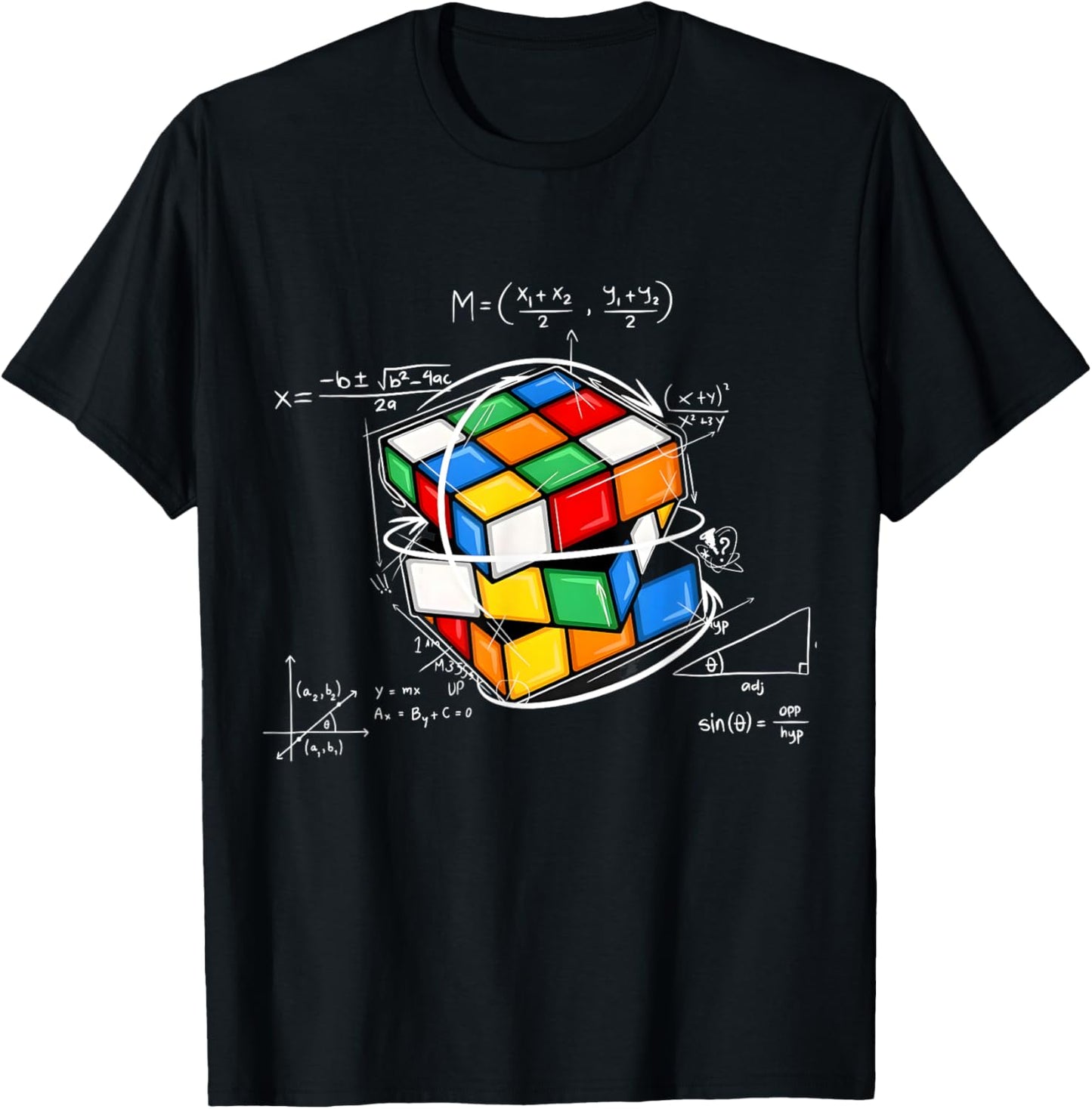 Puzzle Cube Retro Speed Cubing 80er Jahre Vintage Spielzeug T-Shirt - T-Shirt | Black