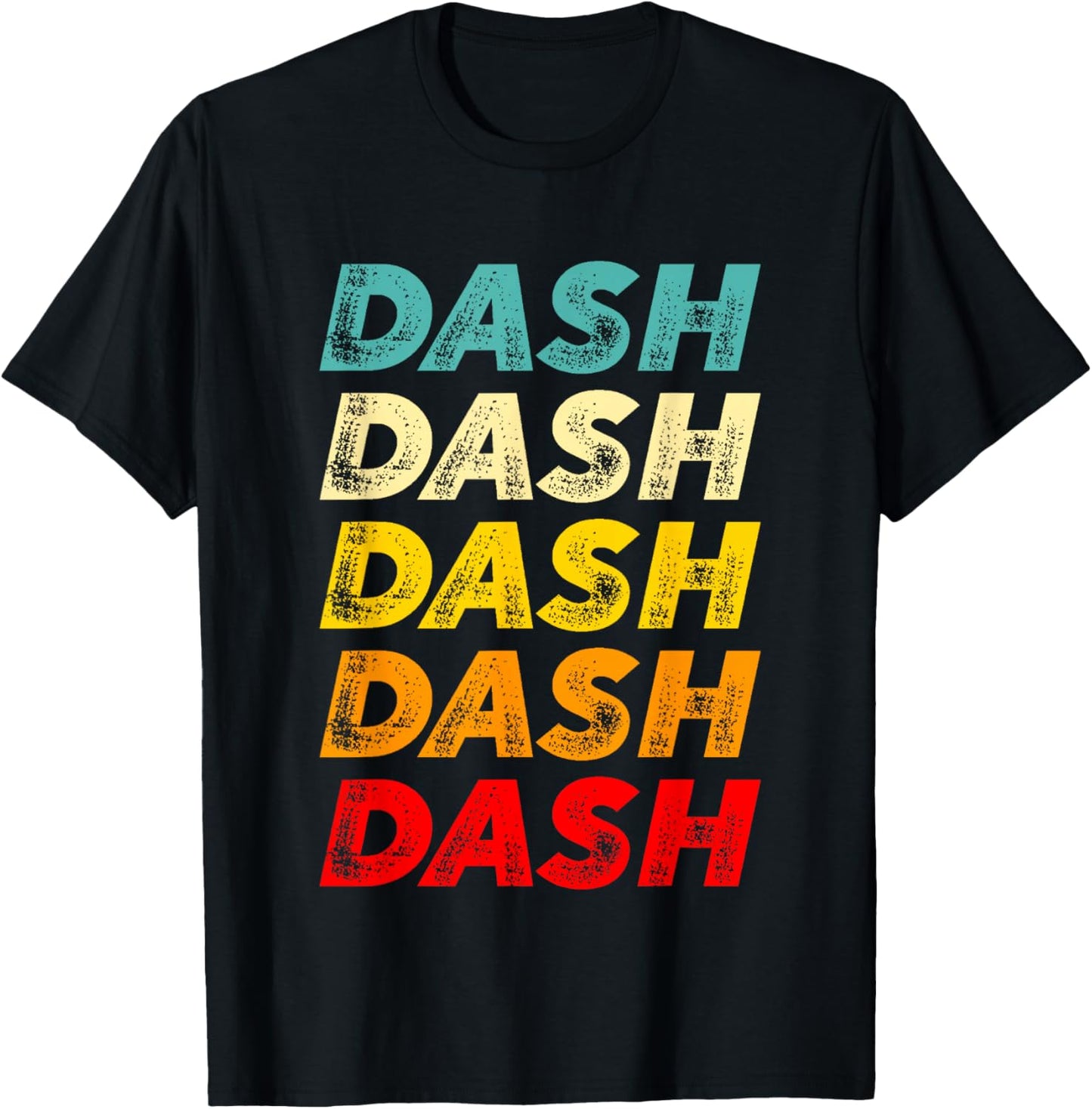 Dash Crypto Rainbow T-Shirt - T-Shirt | Black
