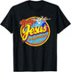 Yay! Jesus Happy Jumpin Adults Faith End Times Gear AC1 T-Shirt - T-Shirt | Black