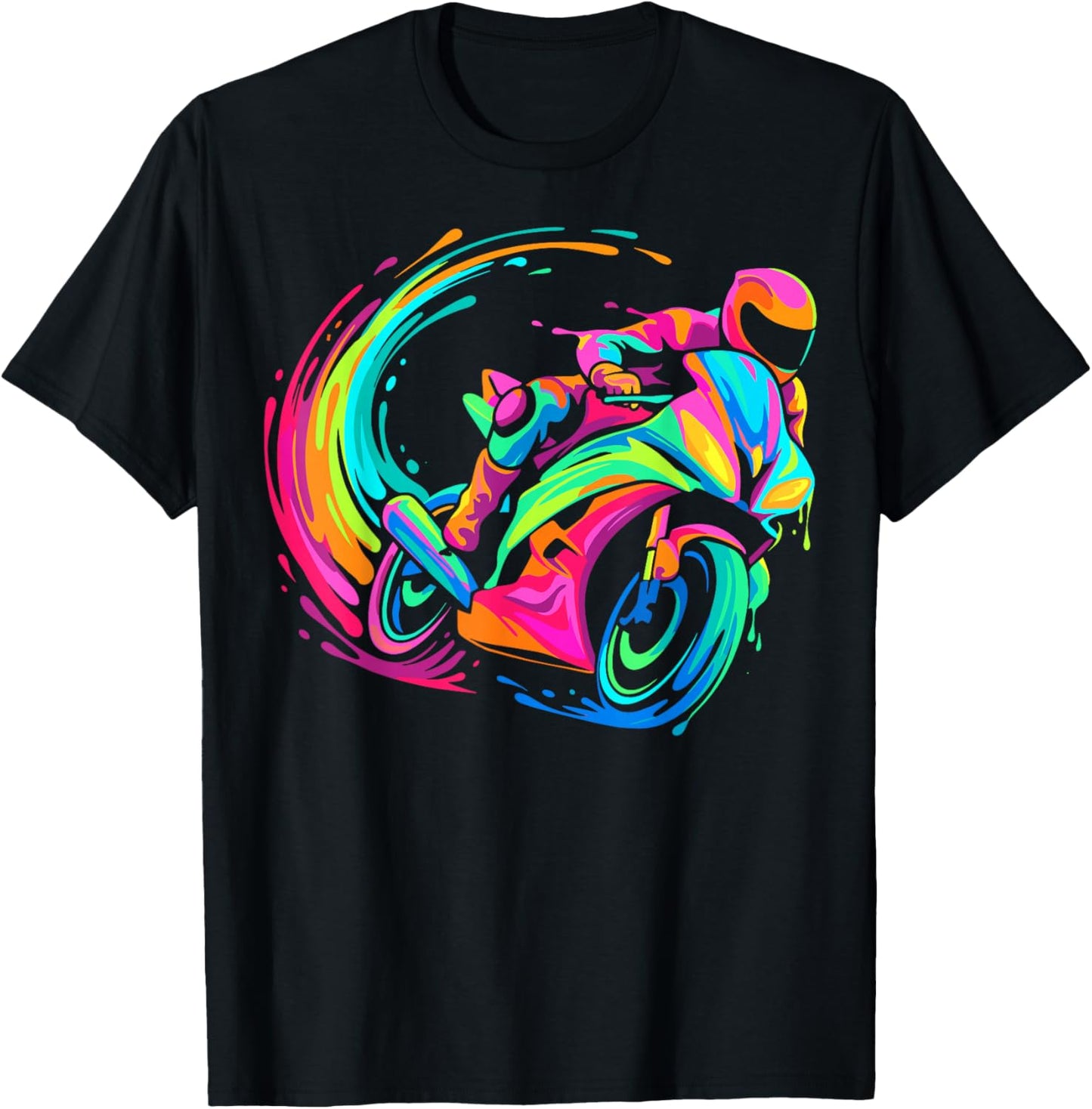 Man Biker 2026 T-Shirt - T-Shirt | Black