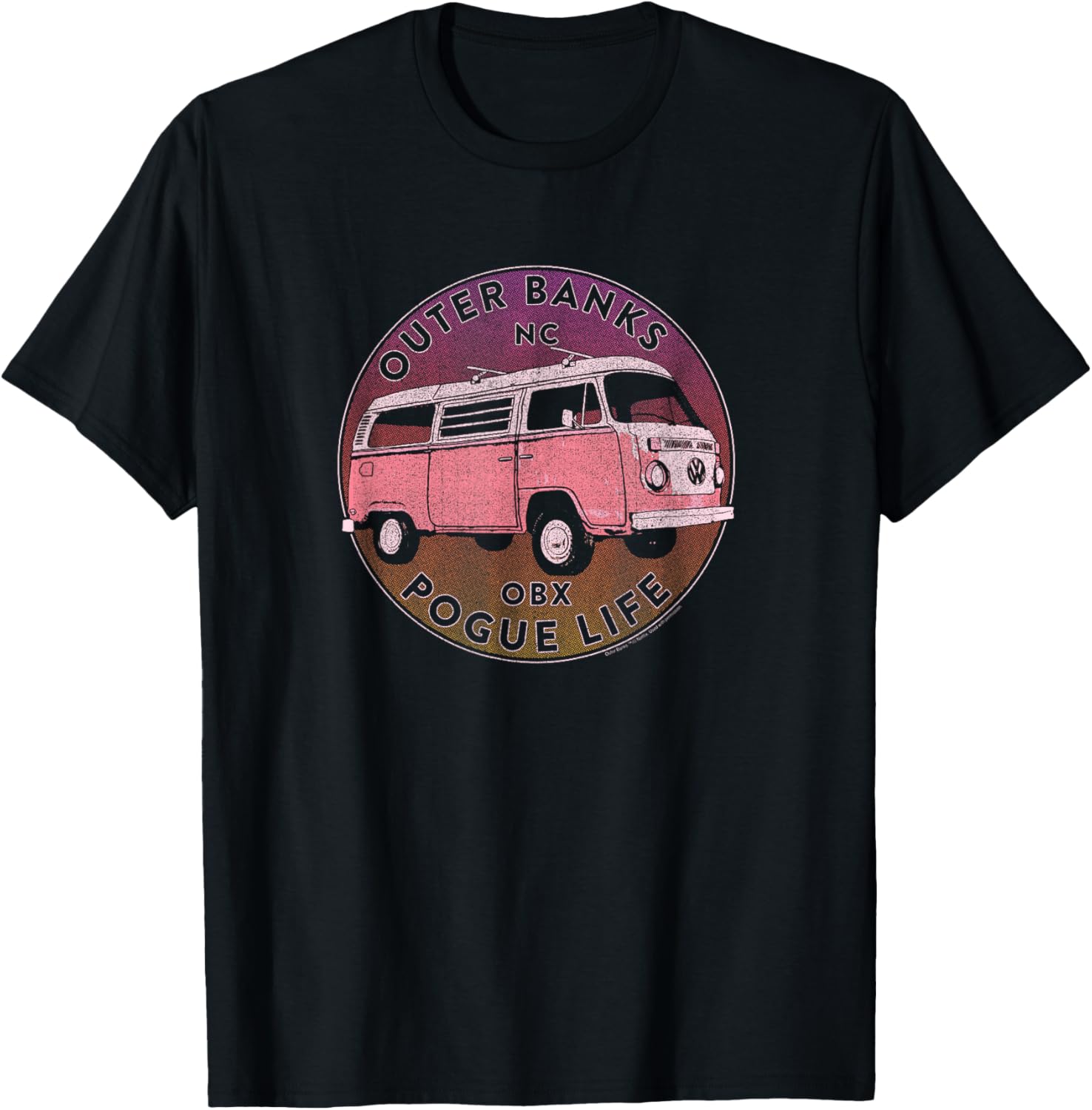 Outer Banks OBX Pogue Life T-Shirt - T-Shirt | Black