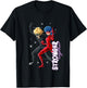Ladybug Cat Noir Character Together Stronger , black, S T-Shirt - T-Shirt | Black