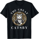 The Great Catsby Funny Cat Lovers T-Shirt - T-Shirt | Black