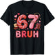 Be My Six Seven Valentine Cool Valentine’s Day 67 Meme T-Shirt - T-Shirt | Black