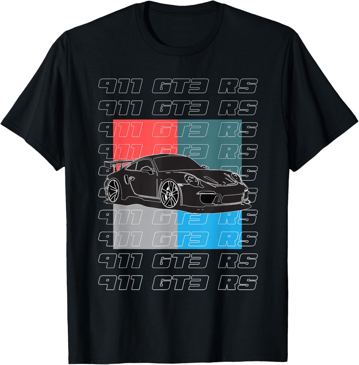 Voiture de Course 911 RS Sports Supercar Guy SE T-Shirt - T-Shirt | Black