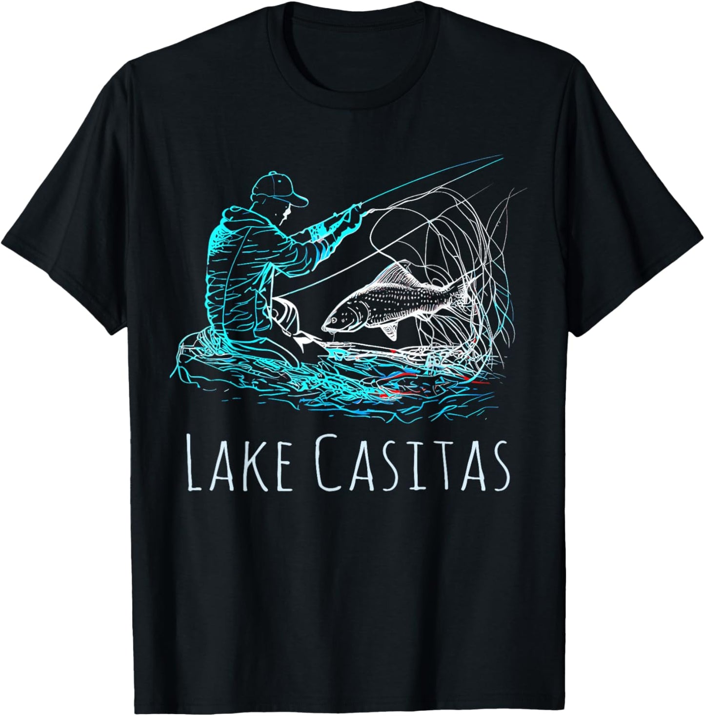 Lake Casitas T-Shirt - T-Shirt | Black